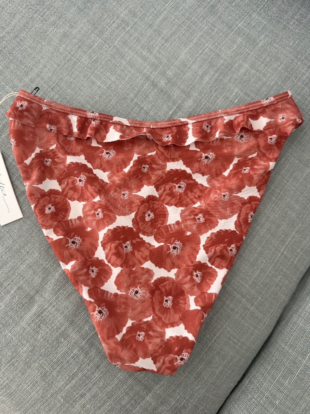 New with Tags Juillet The Sloan Bottom Poppy Rust - Size Medium